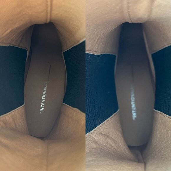 INTENTIONALLY BLANK  Bossy Leather Chunky Platform Chelsea Boots - Picture 13 of 16